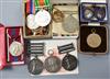 A group of medals; QSA, KSA etc, see listing below                                                                                     