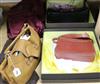 Three designer leather handbags, including Tanner Krolle (2, boxed) and Tod's and a Russell & Bromley handbag (4)                      