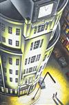 § John Duffin (1965-) 'Some Where In The Night (Broadcasting House, London WC1)' 22 x 15in.                                            