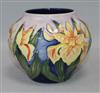 A Moorcroft 'Windrush' pattern vase height 11.5cm                                                                                      