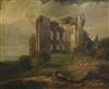 David Cox Snr (1783-1859) Caesar's Tower, Kenilworth Castle 1821 15 x 18.5in                                                           