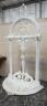 A Victorian painted cast iron stick stand, width 50cm, height 84cm                                                                                                                                                          