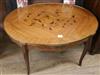 A Louis XV style low table W.96cm                                                                                                      