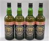 Four bottles of The Wine Society's Special Highland Blend Whisky                                                                       