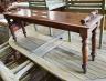A Victorian mahogany window seat, length 122cm, depth 28cm, height 50cm                                                                                                                                                     