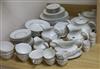 A Royal Doulton 'Fairfax' pattern part dinner service                                                                                  