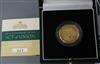 A Royal Mint 300th anniversary of the Act of Union gold two pound coin 2007,                                                           