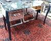 A 'Gatsby' mirrored dressing table by Laura Ashley, width 122cm, depth 41cm, height 76cm                                                                                                                                    