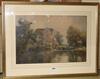 W. J. Grace, watercolour, view of a watermill, signed, 33 x 51cm                                                                       