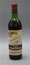 One bottle of Tondonia Gran Reserva 1954                                                                                               