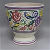 A Poole pottery jardiniere H.22cm.                                                                                                     