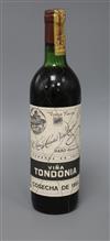 One bottle of Tondonia Gran Reserva 1964                                                                                               