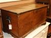 A Victorian elm blanket chest W.74cm                                                                                                   