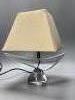 A Daum abstract glass table lamp                                                                                                                                                                                            