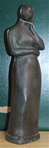 Jose Luis Medina. A bronze figure of a lady                                                                                            