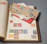 An album of British and commonwealth stamps                                                                                                                                                                                 