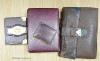 A silver mounted leather writing case, box, a photograph album and Ambrotype.                                                                                                                                               