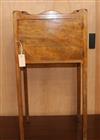 A George III mahogany pot cupboard W.41cm                                                                                              