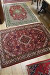 Five various Persian rugs and runners                                                                                                  