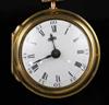 William Adcock, London, a George III gold pair-cased keywind verge pocket watch, No. 6760,                                             