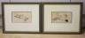 Eileen Alice Soper (1905-1990), two original pencil illustrations for the book ‘Bully and the Badger’ by Wickham Malins, initialled, 9 x 16.5cm, sold with a copy of the book                                               
