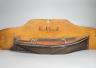 A painted wood half-block boat model ‘E.H.J’ 53.5cm                                                                                                                                                                         