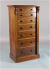 A Victorian mahogany Wellington chest, W.2ft D.1ft 5in. H.3ft 11in.                                                                    