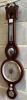 A 19th century mahogany wheel barometer, height 98cm                                                                                                                                                                        