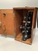 A Beck, London cased microscope                                                                                                                                                                                             