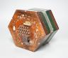 A rosewood cased Jabez Austin rosewood 48 button concertina                                                                                                                                                                 