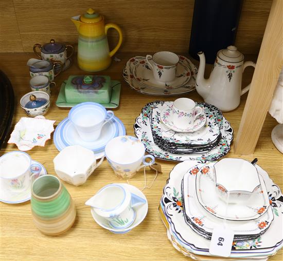 Two boxes of Shelley tea and coffee wares Two boxes of Shelley tea and coffee wares