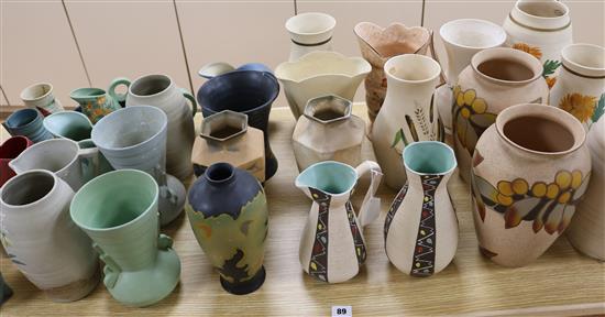A collection of Brentleighware ceramics A collection of Brentleighware ceramics