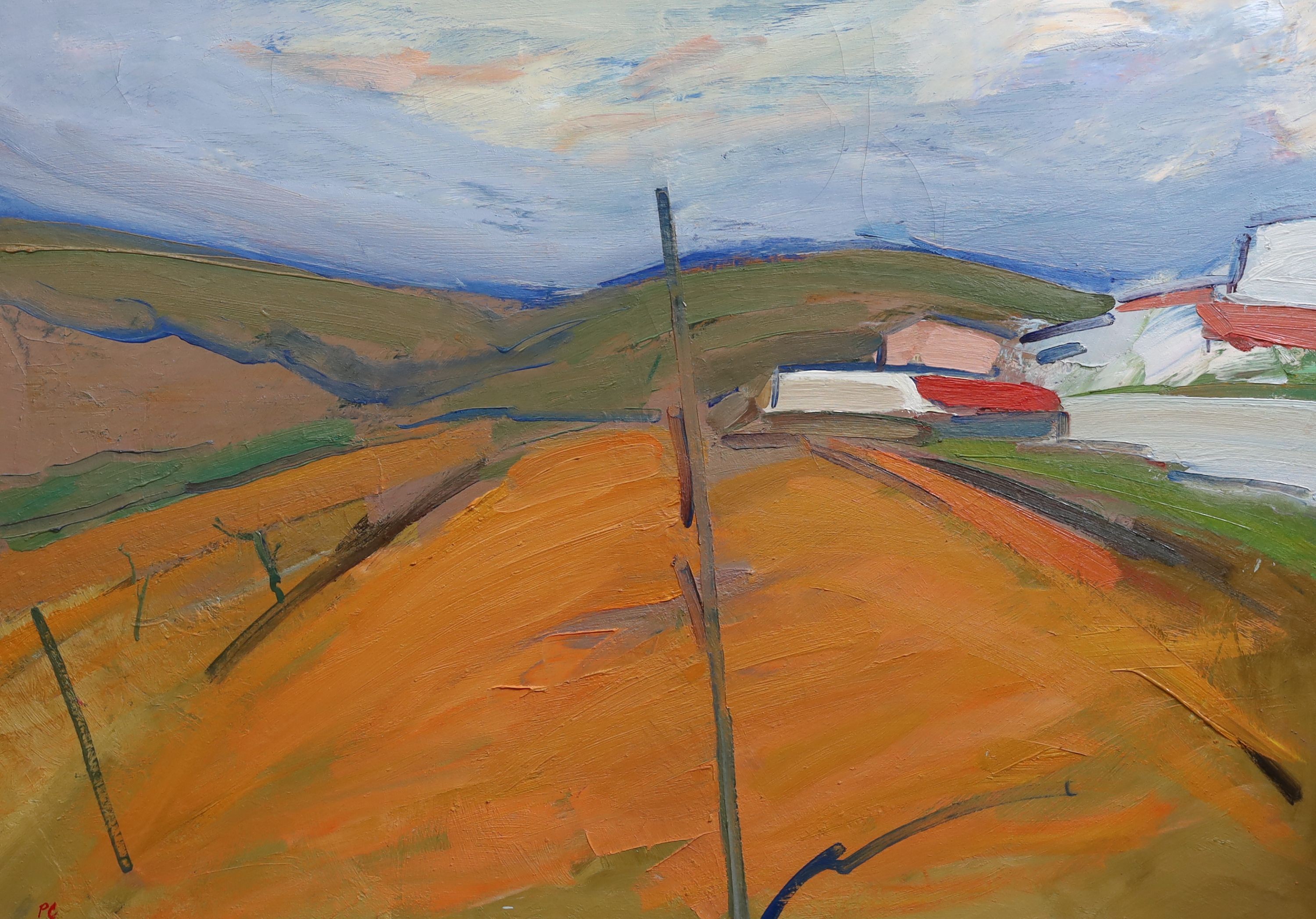 Peter Coker RA, (1926-2004), 'Bargemon April', oil on canvas, 86 x 122cm