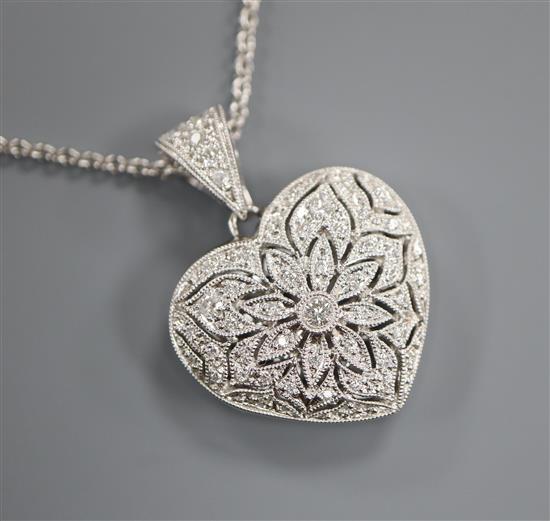 diamond encrusted locket