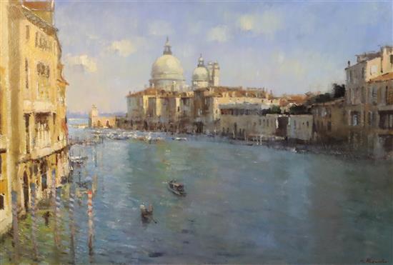 § Matthew Alexander (b. 1953) The Grand Canal, Venice 23.5 x 35.5in. § Matthew Alexander (b. 1953) The Grand Canal, Venice 23.5 x 35.5in.