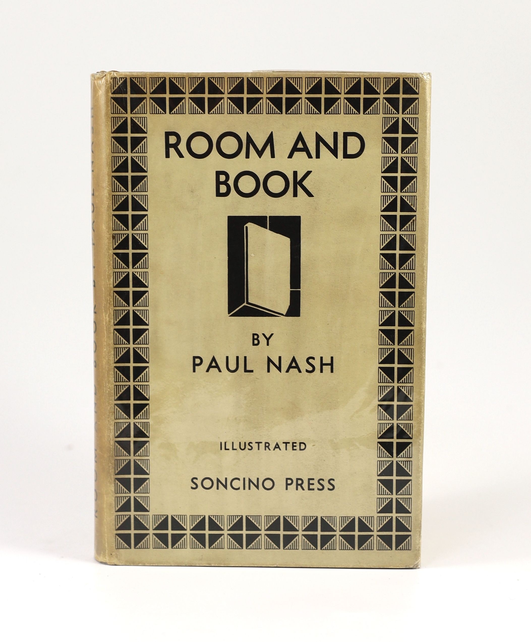 Nash, Paul - Room and Book. 1st edition. Complete with 18 illustrated plates plus numerous illustrations in the text, some of which are coloured or tipped-in. Publishers buckram with letters direct on spine. Original d/j