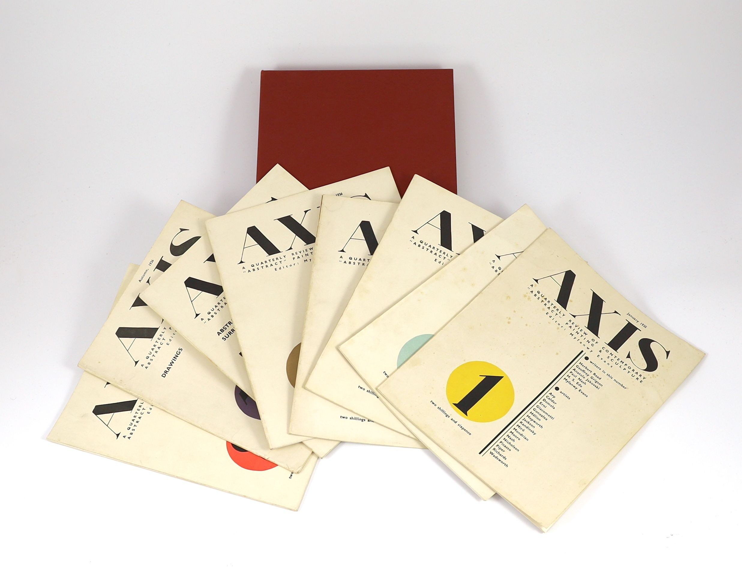 Evans, Myfanwy [editor] - Axis a Quarterly Review of Contemporary 