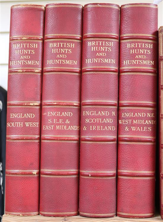 British Hunts and Huntsmen, 4 vols, British Hunts and Huntsmen, 4 vols,