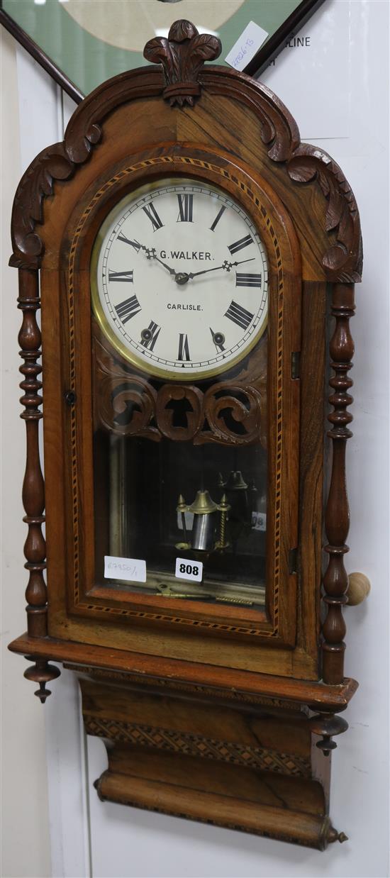 A G. Walker wall clock W.41cm A G. Walker wall clock W.41cm