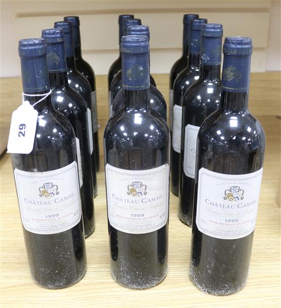 Twelve bottles of Chateau Carval 1999 Twelve bottles of Chateau Carval 1999