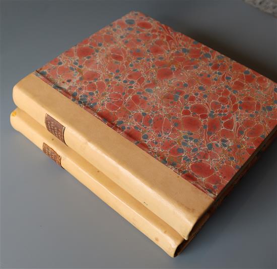 Hallam, Henry - View of the State of Europe Dining the Middle Ages, 2 vols, qto, rebacked, quarter calf, John Hallam, Henry - View of the State of Europe Dining the Middle Ages, 2 vols, qto, rebacked, quarter calf, John