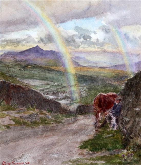 May Furniss (Mrs W. Shackleton) Exh.1898-1940 Studies in Natal, Rondavel and Yorkshire, Largest 22 x15in. unframed. May Furniss (Mrs W. Shackleton) Exh.1898-1940 Studies in Natal, Rondavel and Yorkshire, Largest 22 x15in. unframed.