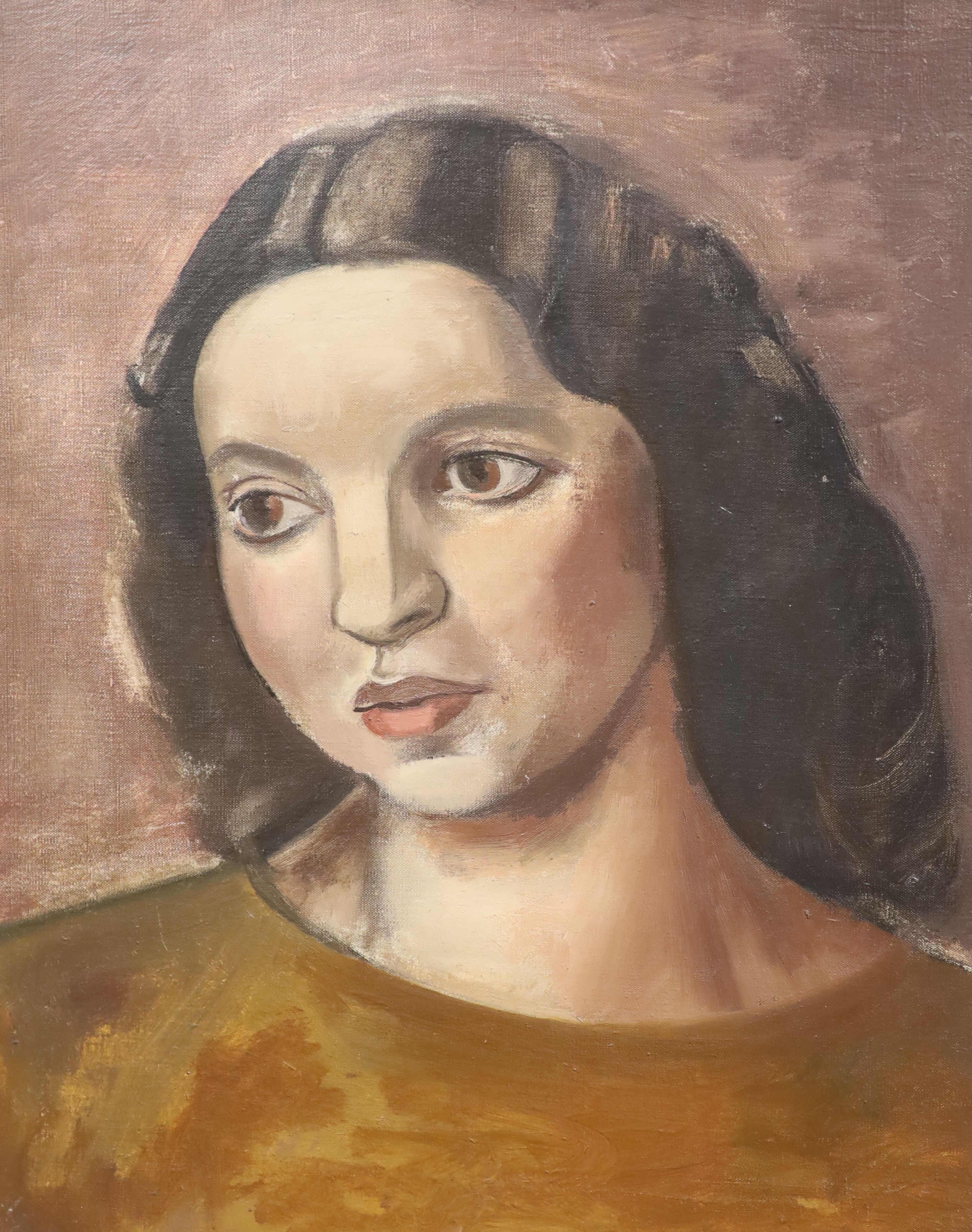 Bernard Meninsky (1891-1950), No.115 Rose Ellenby, oil on canvas, 50 x 40cm