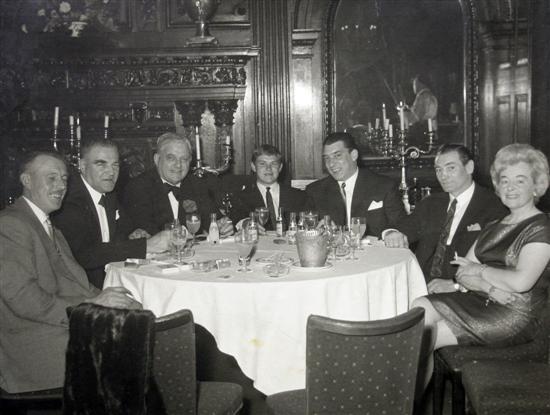 The Krays: The original black and white photograph of Ron Kray and Lord Boothby 6.5 x 8.5ins The Krays: The original black and white photograph of Ron Kray and Lord Boothby 6.5 x 8.5ins