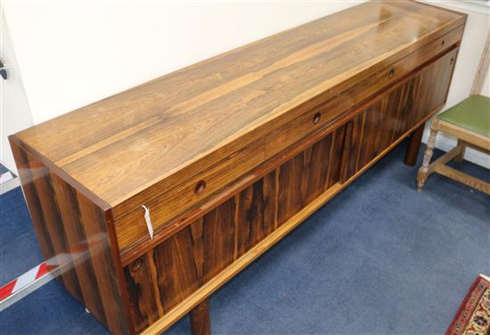 Robert Heritage for Archie Shine, a rosewood sideboard, W.211cm Robert Heritage for Archie Shine, a rosewood sideboard, W.211cm