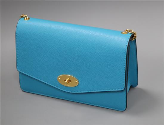 mulberry turquoise purse