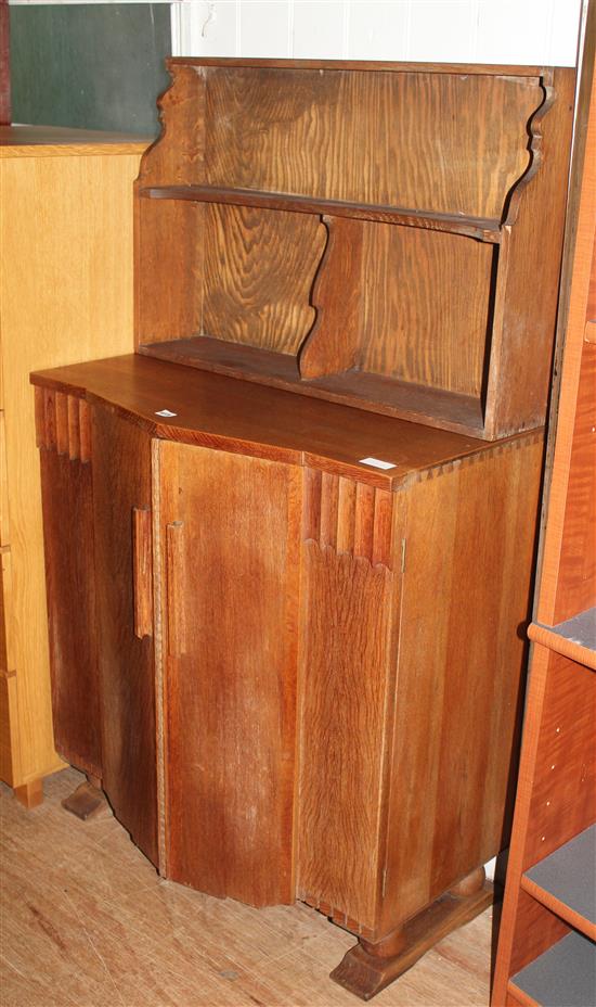 1930s oak side cabinet Sale 010216 - Lot 615 - - Gorringe's