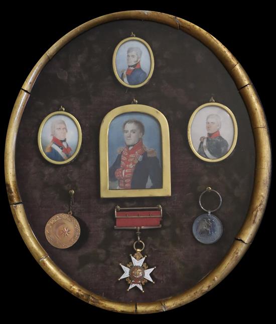 A C.B. group of three awarded to Major General Stephen Gallwey Adye C.B., R.A.,