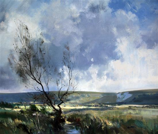 § Frank Wootton (1911-1978) Winter Sunshine, Bo Peep Farm 20 x 24in. § Frank Wootton (1911-1978) Winter Sunshine, Bo Peep Farm 20 x 24in.