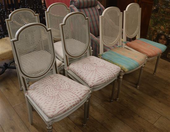 Six small dining chairs Sale 170717 - Lot 759 - - Gorringe's